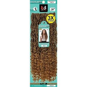 BOBBI BOSS 3X BOHEMIAN BOX BRAID 20" COLOR: T1B/30 (4 PACKS)